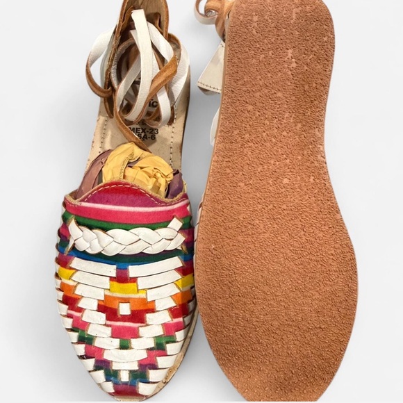 Authentic Mexican Huarache Sandals - Picture 4 of 5